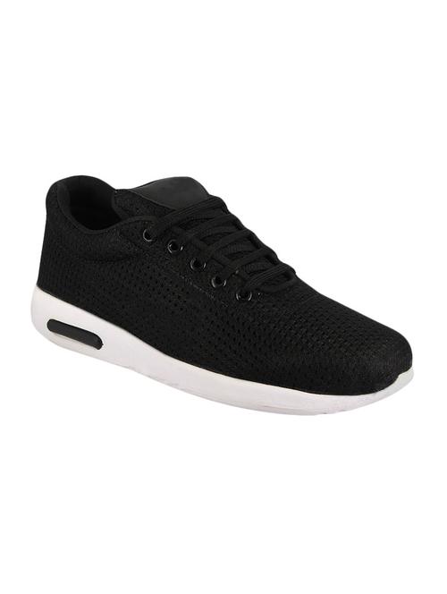 black mesh sport shoes - 16321707 - Standard Image - 1