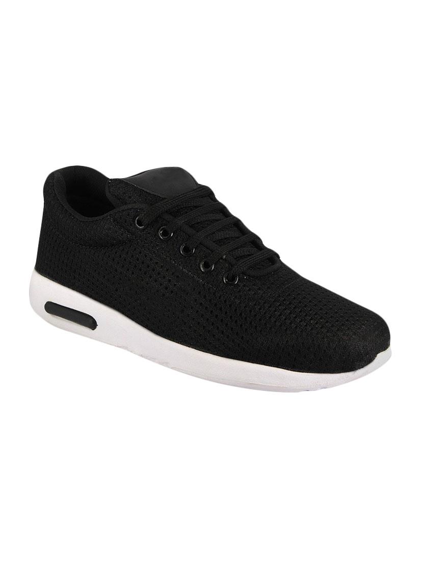 black mesh sport shoes - 16321707 - Zoom Image - 1