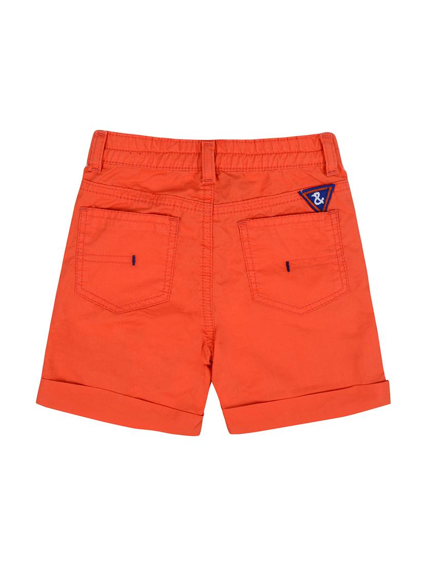 orange cotton shorts - 16321990 - Zoom Image - 2