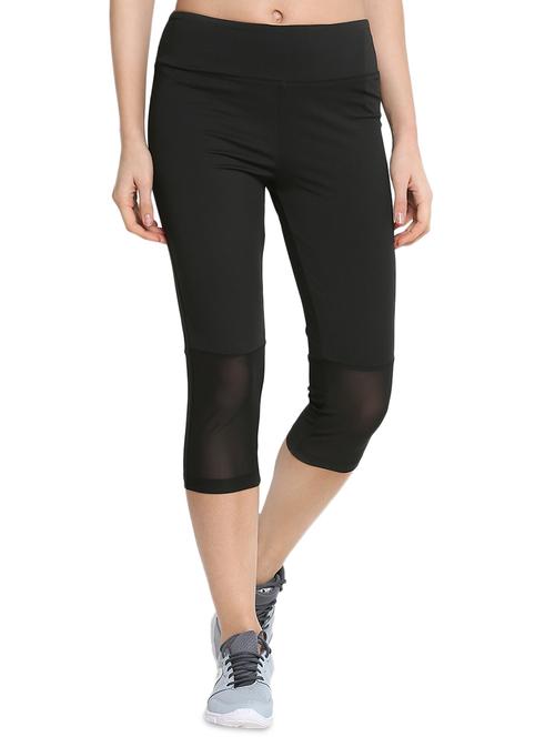 sheer panel sports capri - 16322353 - Standard Image - 1