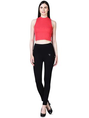 high rise solid jegging - 16322453 - Standard Image - 4