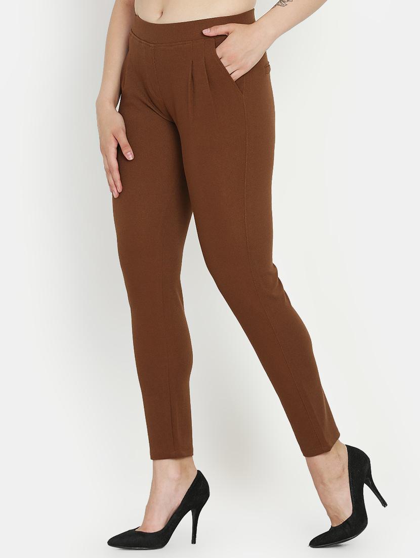 high rise pleat detail trouser - 16323021 - Zoom Image - 2