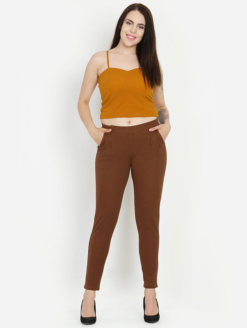 high rise pleat detail trouser - 16323021 - Zoom Image - 4