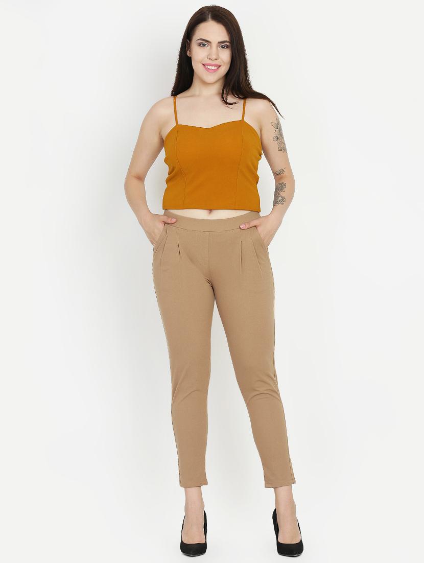 high rise pleat detail trouser - 16323022 - Zoom Image - 4