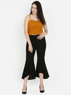 high rise wide leg trousers - 16323026 - Standard Image - 4