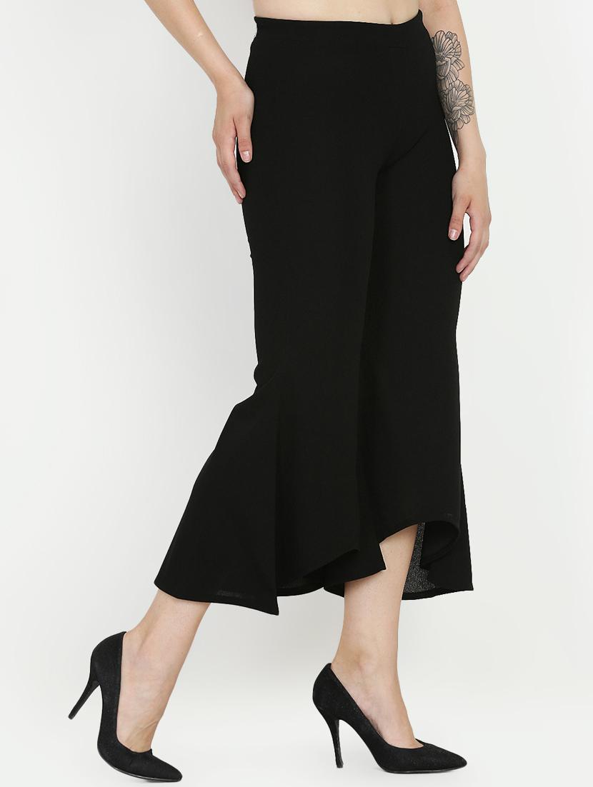 high rise wide leg trousers - 16323026 - Zoom Image - 2