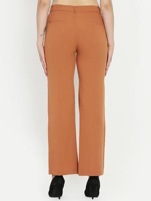tie up flat front trousers - 16323029 - Standard Image - 3