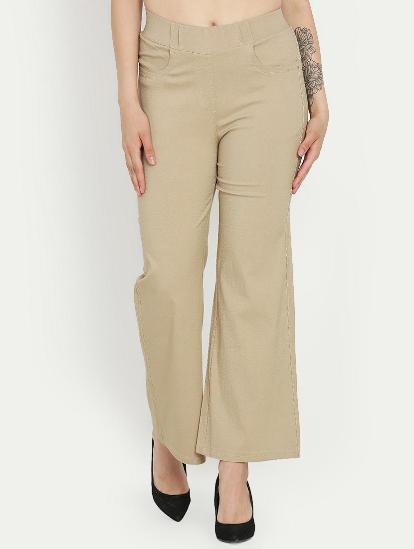 high rise wide leg trousers - 16323034 - Zoom Image - 1