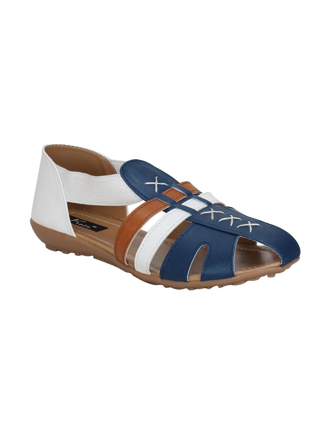blue closed back sandals - 16323042 - Zoom Image - 1