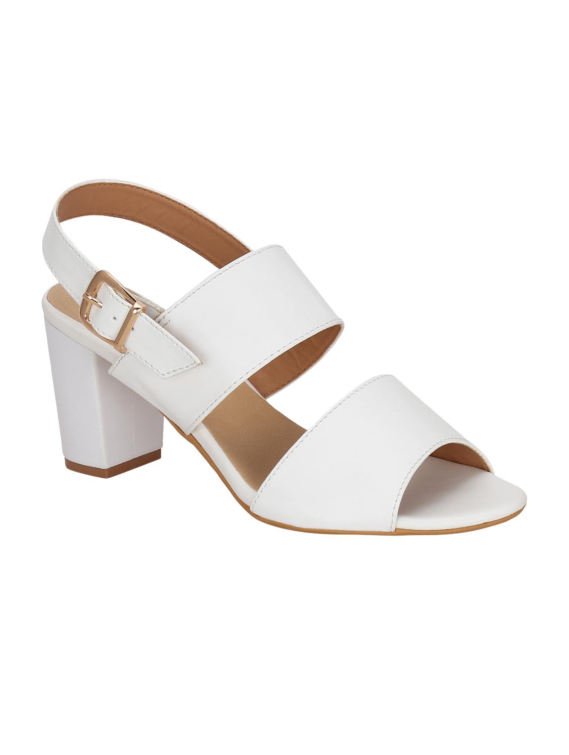 white back strap sandals - 16323123 - Zoom Image - 1