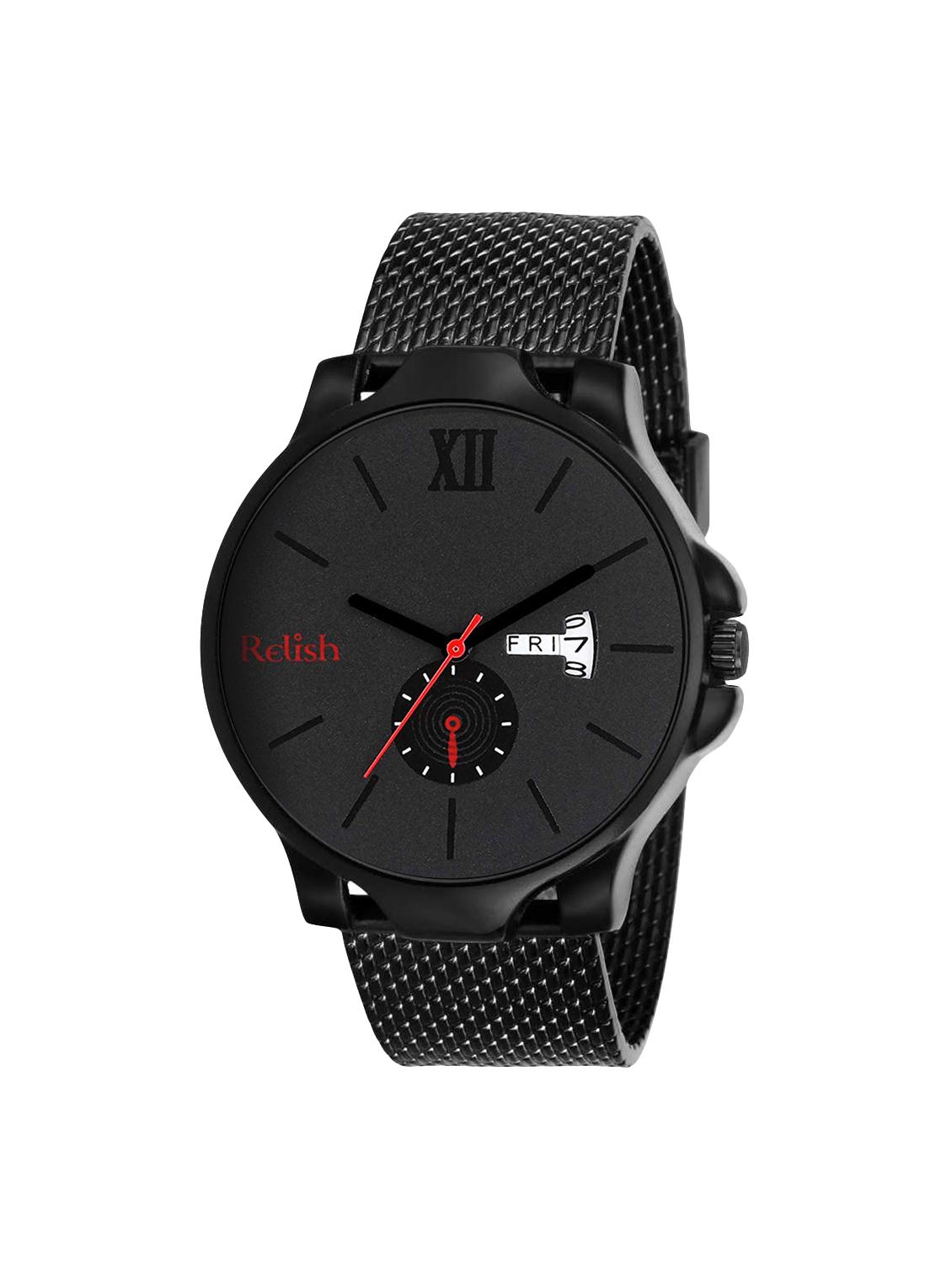 Relish Analogue Black Dial Men's & Boy's Watch (RE-BB1034DD) - 16323411 - Zoom Image - 1