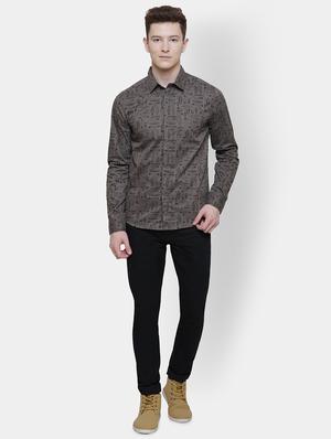 green cotton casual shirt - 16323412 - Standard Image - 4