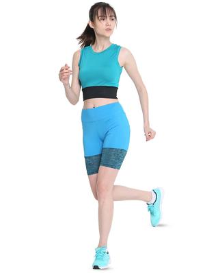 high rise cycling shorts - 16323532 - Standard Image - 4