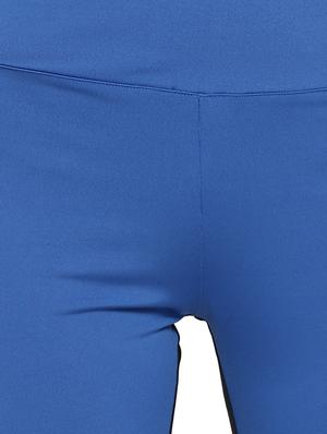 color block high rise cycling shorts - 16323535 - Standard Image - 5