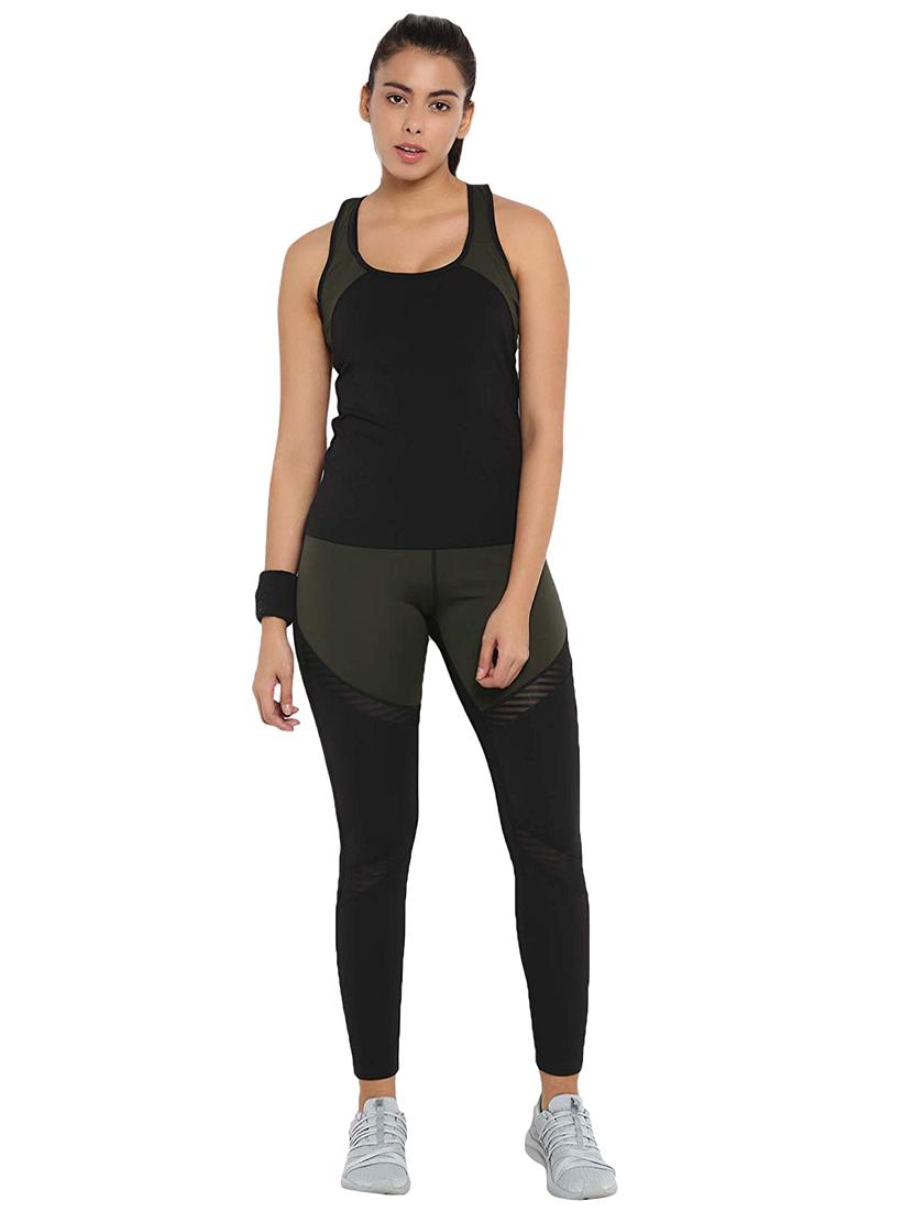 color block athleisure set - 16324001 - Zoom Image - 1
