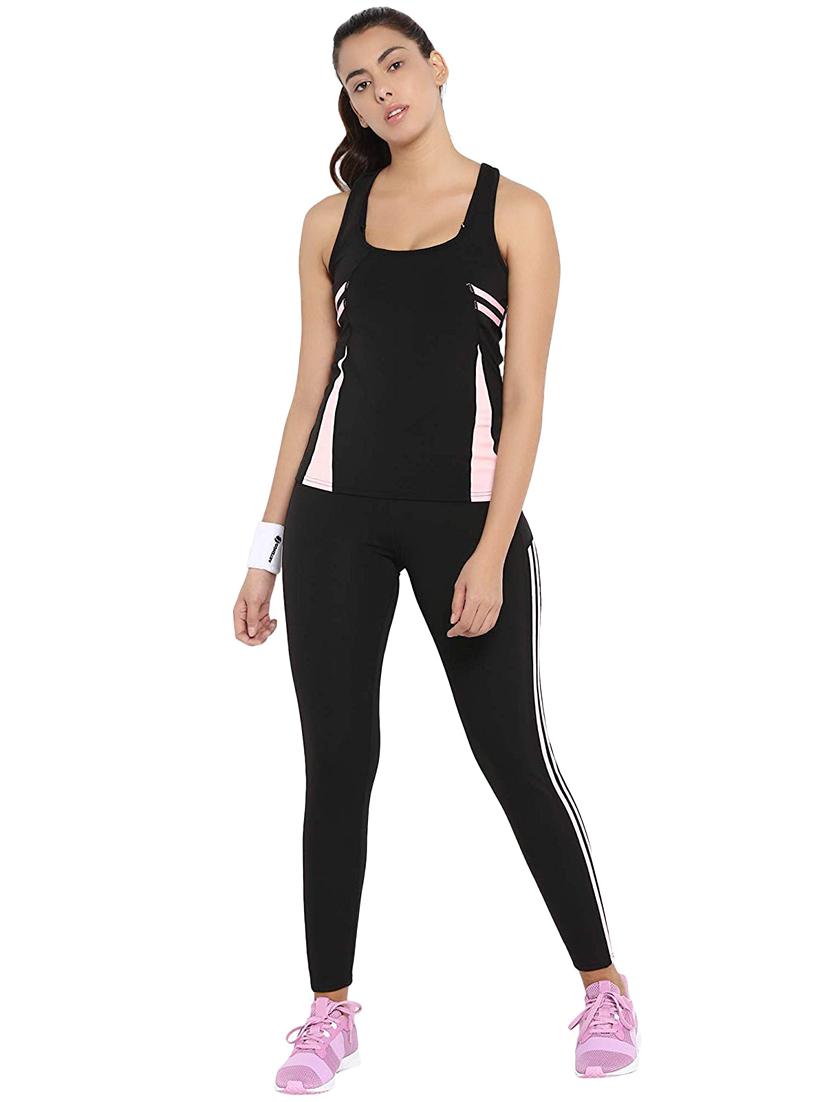 color block athleisure set - 16324002 - Zoom Image - 1