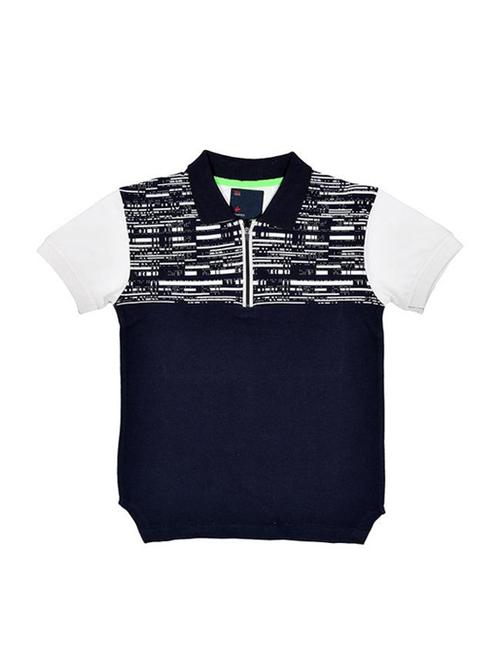 dark blue cotton tshirt - 16324082 - Standard Image - 1