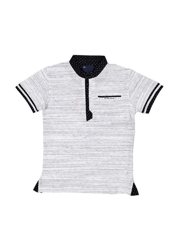 grey cotton t-shirt - 16324147 - Zoom Image - 1