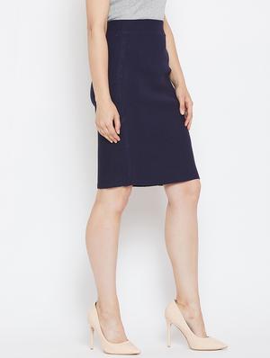 front slit ruffle detail skirt - 16324505 - Standard Image - 2