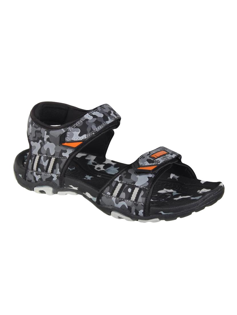 grey leatherette back strap floaters - 16325505 - Zoom Image - 1