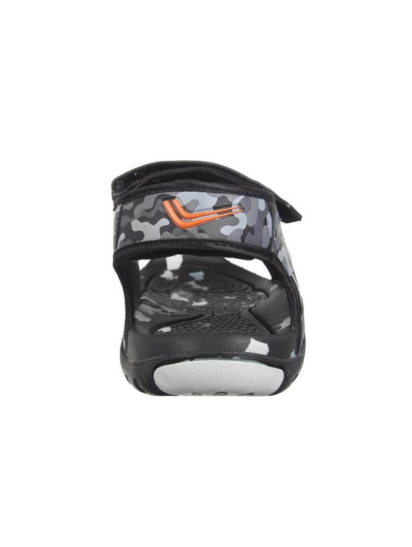 grey leatherette back strap floaters - 16325505 - Zoom Image - 3