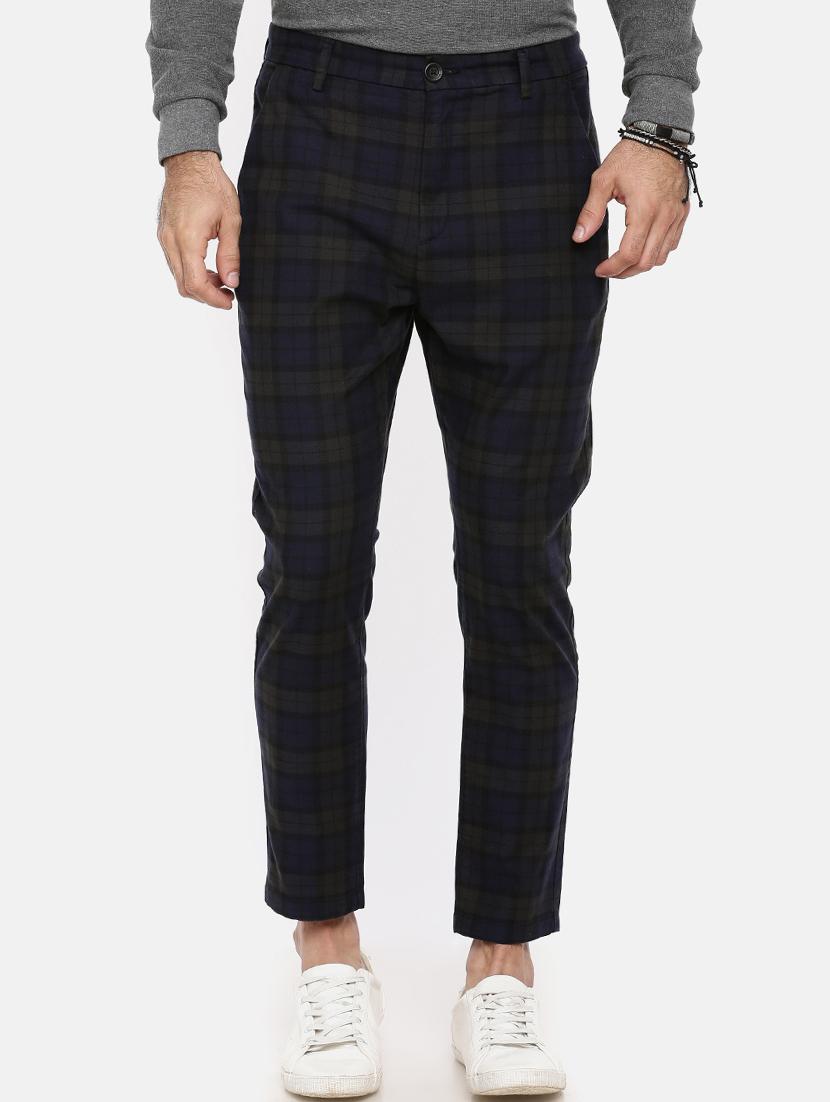 multicolored checkered chinos - 16325719 - Zoom Image - 1
