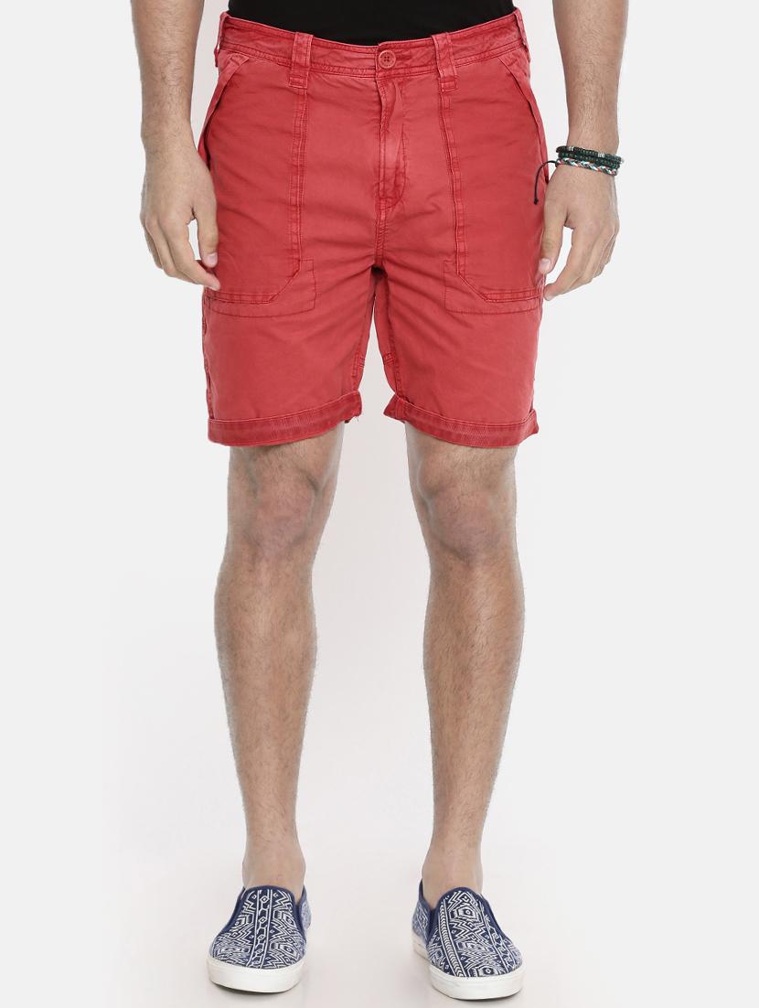 red solid bermuda - 16325777 - Zoom Image - 1