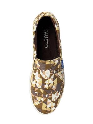 brown canvas slipons - 16325892 - Standard Image - 4