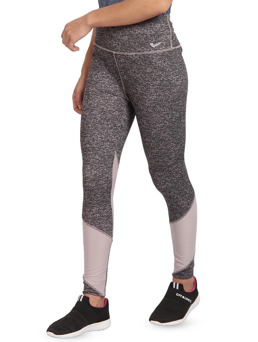 color block stitch detail yoga pant - 16326383 - Zoom Image - 2