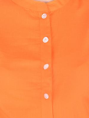 solid straight kurta - 16326433 - Standard Image - 4