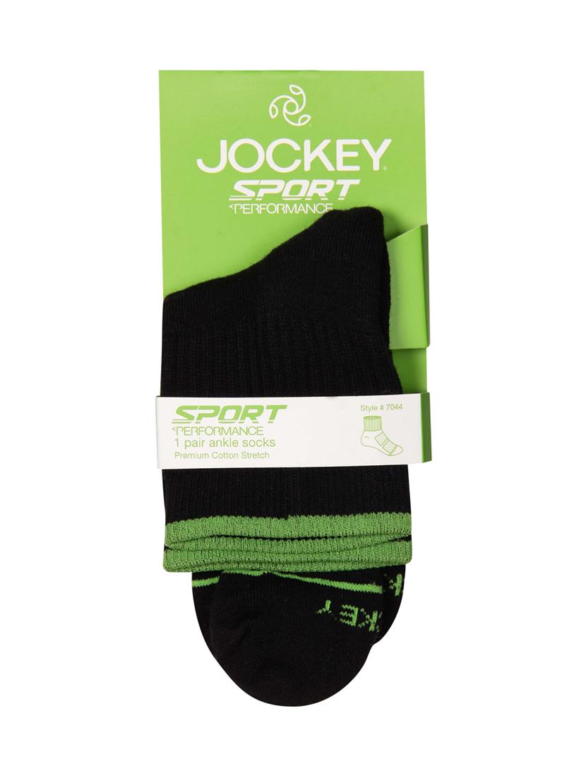black cotton ankle length sock - 16326791 - Zoom Image - 4