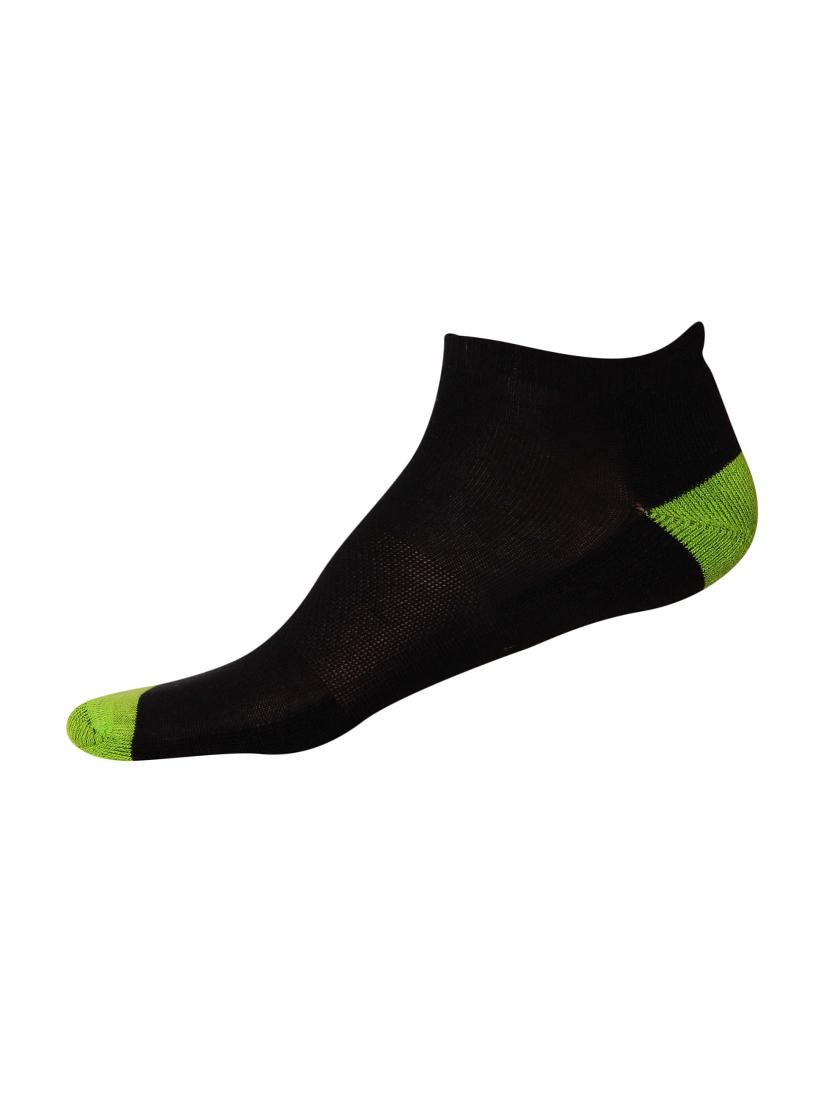 black cotton ankle length sock - 16326792 - Zoom Image - 1