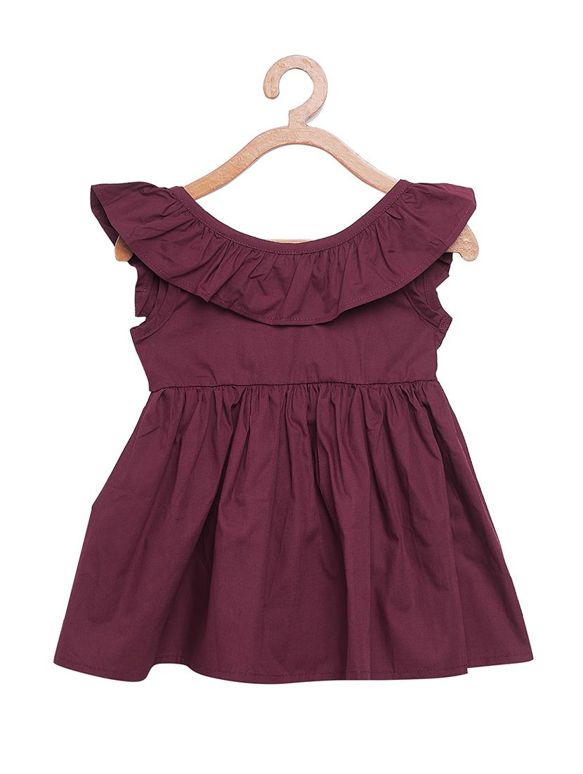 bow detail ruffled frock - 16326872 - Zoom Image - 2