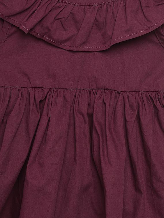bow detail ruffled frock - 16326872 - Zoom Image - 3