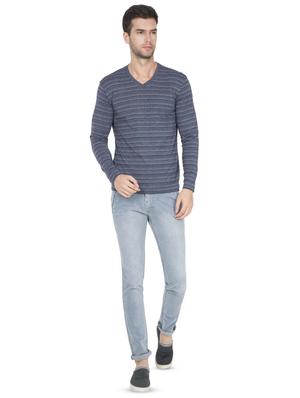 blue striped t-shirt - 16326915 - Standard Image - 4