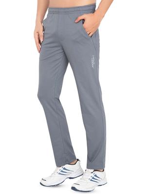 grey solid track pant - 16326944 - Standard Image - 2