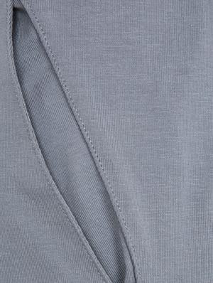 grey solid track pant - 16326944 - Standard Image - 5