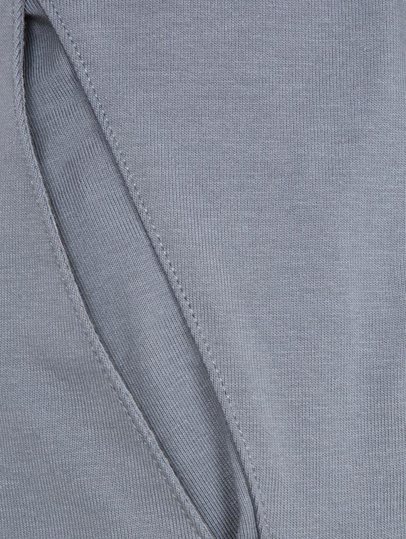 grey solid track pant - 16326944 - Zoom Image - 5