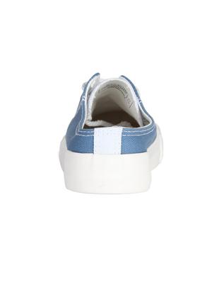 blue slip on casual shoes - 16327044 - Standard Image - 3