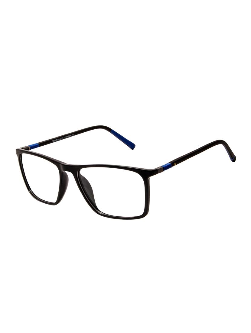 david blake black rectangular full rim eyeframe - 16327167 - Zoom Image - 2