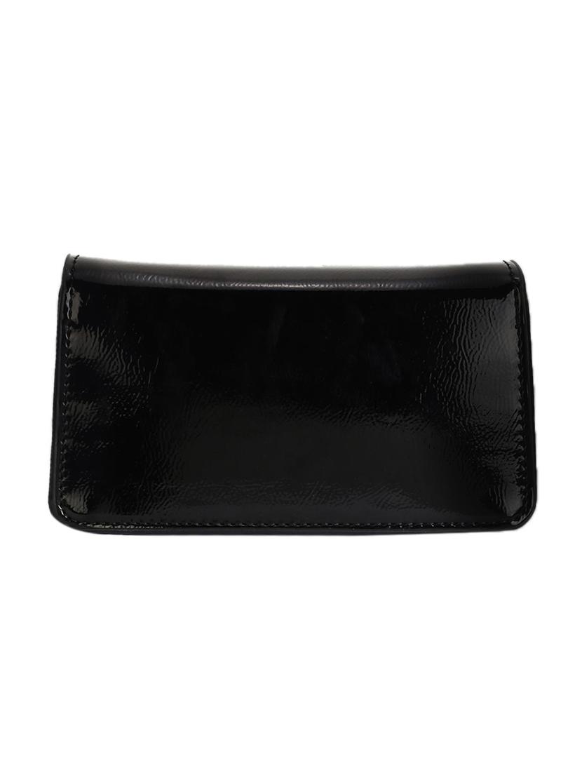 black leatherette (pu) regular sling bag - 16328001 - Zoom Image - 2