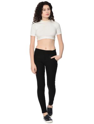 button detail high rise jegging - 16328038 - Standard Image - 4