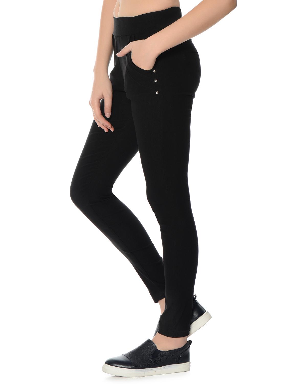 button detail high rise jegging - 16328038 - Zoom Image - 2