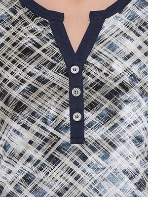 short sleeved button detail top - 16328132 - Standard Image - 5