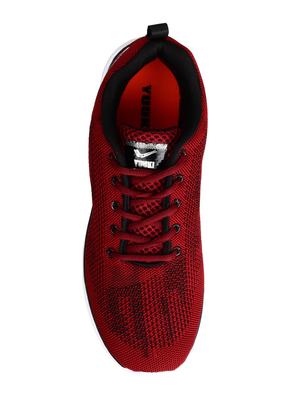 maroon fabric sport shoes - 16329008 - Standard Image - 4