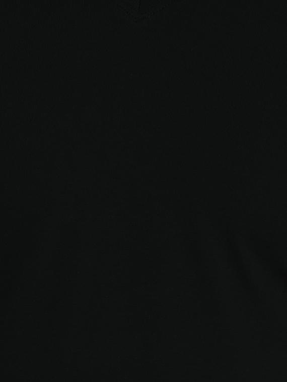 black solid t-shirt - 16329971 - Zoom Image - 4