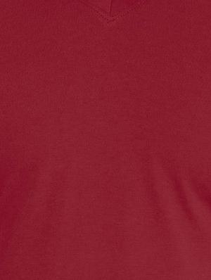 red solid t-shirt - 16329977 - Standard Image - 4
