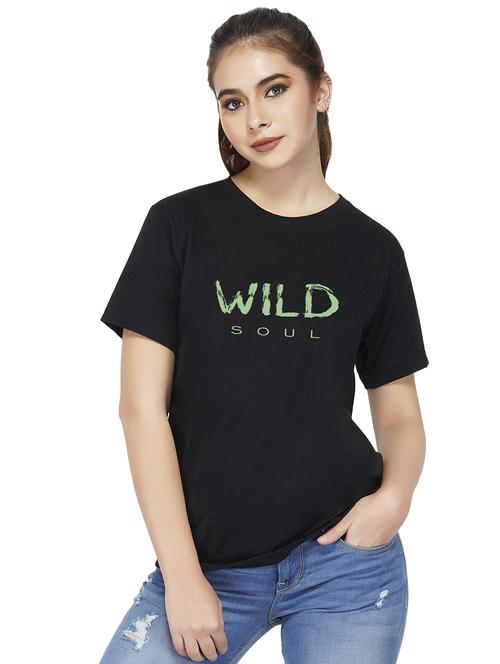 short sleeved graphic print tee - 16330475 - Standard Image - 1