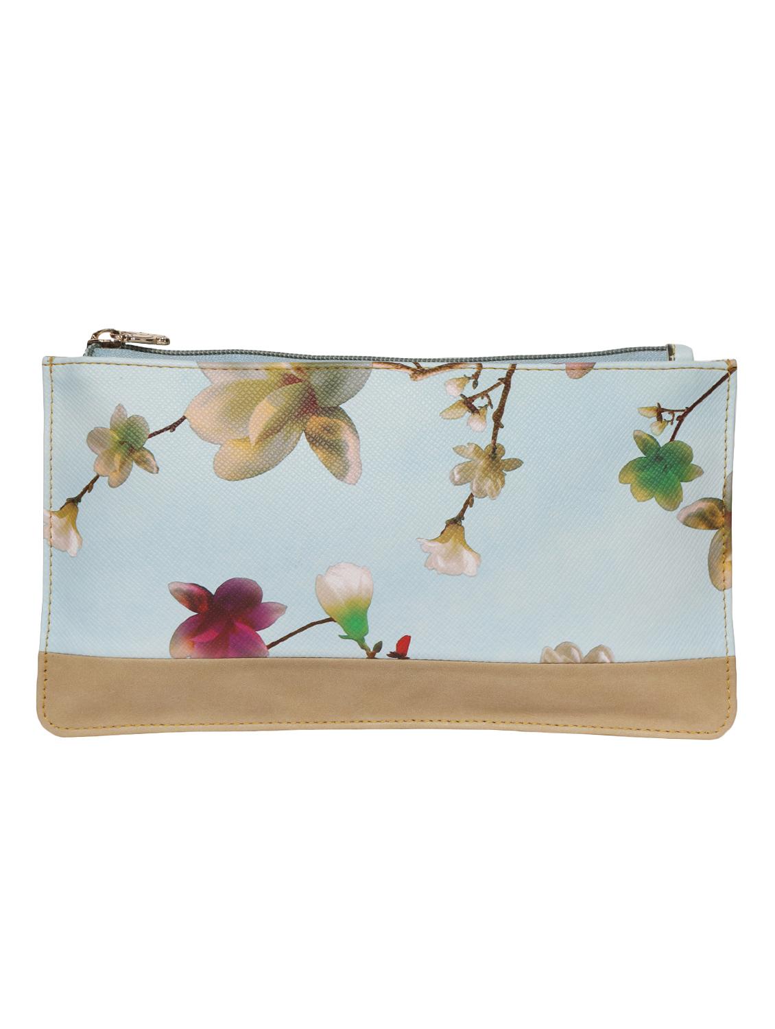 white leatherette (pu) regular clutch - 16332182 - Zoom Image - 1