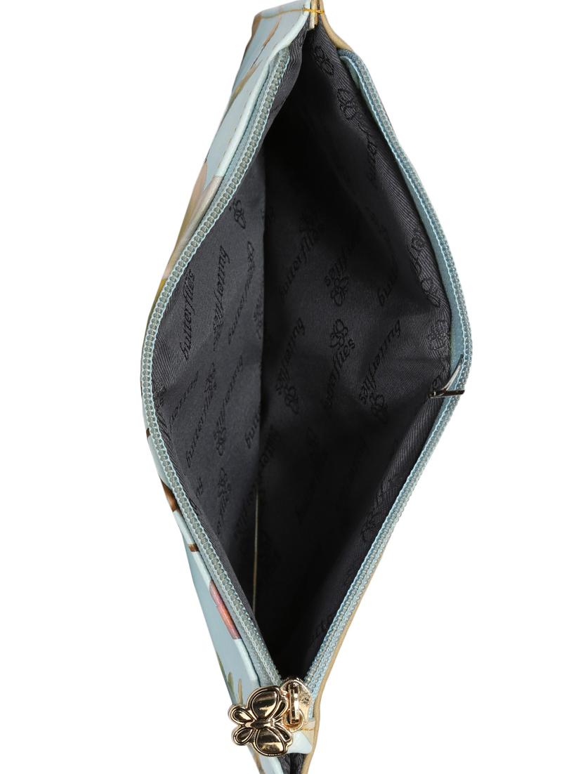 white leatherette (pu) regular clutch - 16332182 - Zoom Image - 3